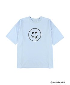 Green Parks Ｓｍｉｌｅｙ　Ｆａｃｅ／スマイル＋ロゴＢｉｇＴシャツ