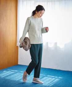 ANY 【6色展開】ラムウールラグランスリーブニット