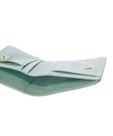 LANVIN en Bleu アクアレル Lファスナー二つ折り財布