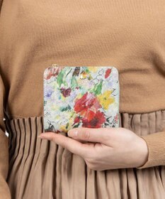 LANVIN en Bleu アクアレル Lファスナー二つ折り財布