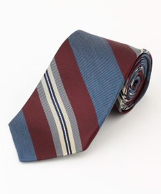 J.PRESS MEN 【J.PRESS SPUN SILK COLLECTION】レジメンタルネクタイ