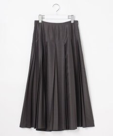 J.PRESS LADIES L エアリースパンボイル プリーツ スカート