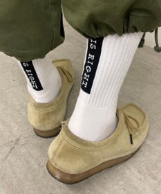 WEGO ロゴデザインソックス（R）