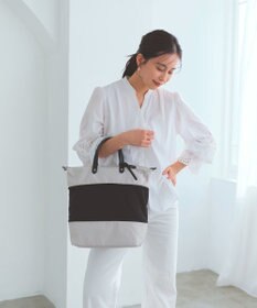 TOPKAPI 【TREASURE TOPKAPI】ナイロンコンビ 2way チェンジング トートバッグ ショルダーベルト付き