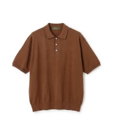 J.PRESS MEN 【WEB・一部店舗限定】Blanket Stitch Knit Polo