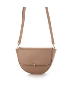 UNBILLION cachecache 財布ポーチ付きハーフムーンショルダーバッグ