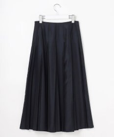 J.PRESS LADIES L エアリースパンボイル プリーツ スカート