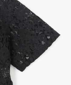 23区 【SLOW/一部店舗限定】好評につき追加生産！モチーフレース シャツ