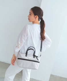 TOPKAPI 【TREASURE TOPKAPI】ナイロンコンビ 2way チェンジング トートバッグ ショルダーベルト付き
