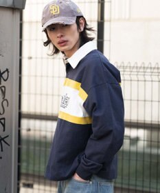 WEGO 【ユニセックス着用ITEM】ステッチロゴラガーシャツ