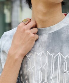 WEGO 【ユニセックス着用ITEM/MLサイズ展開】スノーパターンポンチT（SS）