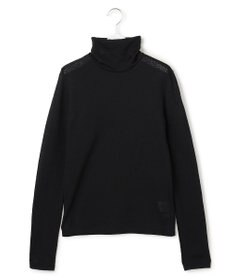 ICB 【先行予約・WEB限定】 コットンレーシージャガード ハイネックカットソー