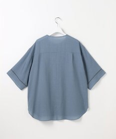 自由区 ナチュラルリネン ブラウス