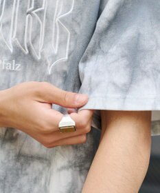 WEGO 【ユニセックス着用ITEM/MLサイズ展開】スノーパターンポンチT（SS）