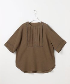 自由区 ナチュラルリネン ブラウス