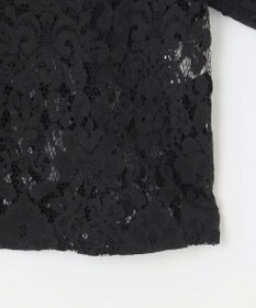 23区 【SLOW/一部店舗限定】好評につき追加生産！モチーフレース シャツ