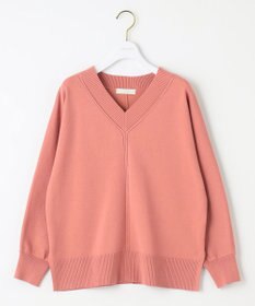 ANY SIS 【洗える】Ｖネックセンターポイント ニット