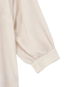 YECCA VECCA シアー2way袖バルーンチュニック