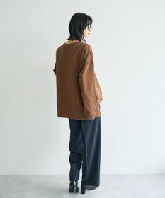 YECCA VECCA コットンルーズプルオーバー