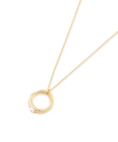 23区 ナローリングトップ ネックレス ゴールド系