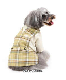 PET PARADISE J.PRESS スカートつなぎ《タータンチェック》 小型犬