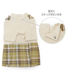 PET PARADISE J.PRESS スカートつなぎ《タータンチェック》 小型犬