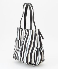 Y'SACCS 【ムック本掲載】ドローイングストライプ　ミニトートバッグ