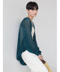 AMERICAN HOLIC ニュアンスメッシュニットカーディガン