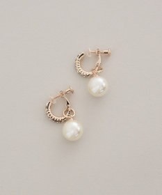 Maison de FLEUR ２Ｗａｙパールビジューイヤリング