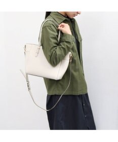 UNBILLION 【テレビ ドラマ着用アイテム】カシュカシュ cachecache / 横型金具ポイント2wayトートバッグ