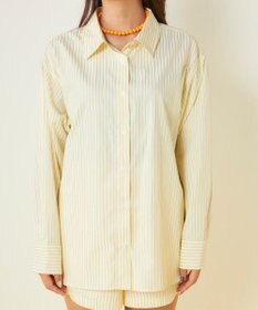 OP／FILA 【ocean pacific】デイリーオーバーサイズシャツ/UVカット