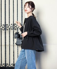 Tiaclasse 【新色追加・洗える】メモリーノーカラードロストブルゾン