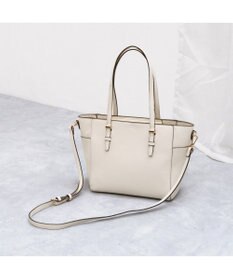 UNBILLION 【テレビ ドラマ着用アイテム】カシュカシュ cachecache / 横型金具ポイント2wayトートバッグ