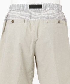 JOSEPH ABBOUD MOUNTAIN スラブシャンブレーストレッチ ショートパンツ