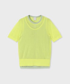 Paul Smith シアーレイヤード 半袖ニット