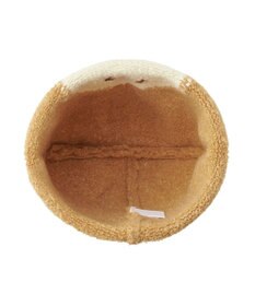 MIKI HOUSE HOT BISCUITS 【46-52cm】くまのお顔 マシュマロニットフード(帽子)