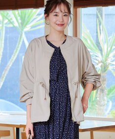 Tiaclasse 【新色追加・洗える】メモリーノーカラードロストブルゾン