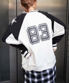 WEGO ナンバリングビッグスウェット