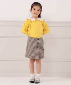 組曲 KIDS 【110-140cm】ビッグカラー ブラウス