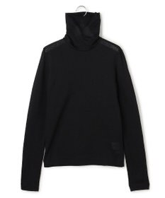 ICB 【先行予約・WEB限定】 コットンレーシージャガード ハイネックカットソー