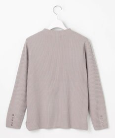 J.PRESS LADIES L 針抜きフライス リブ ボトルネック カットソー