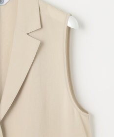 J.PRESS LADIES L 【洗える】ボイルドワッシャー ジレ