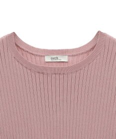 earth music&ecology マジョリカプリーツチュールニットプルオーバー