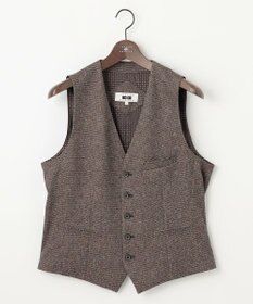 JOSEPH ABBOUD 【ストレッチ/多機能レジャーベスト】エアロムリネコンフォートジャージ ベスト ブラウン系