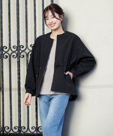 Tiaclasse 【新色追加・洗える】メモリーノーカラードロストブルゾン