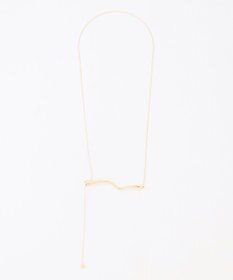 ANY ウェーブトップラリエットネックレス