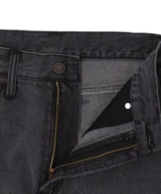 WEGO スプレーペイントストレートデニムパンツ