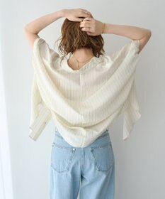 YECCA VECCA ストライプ柄シャツ