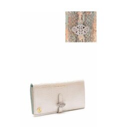 A.D.M.J. 【スネークレザー】アールデコモチーフロングウォレット