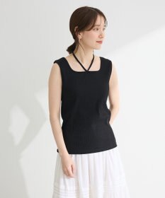 Green Parks チョーカー付きタンクトップ